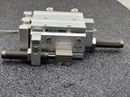 2x TPC NLCD20-20S-W8H Air Slide Pneumatic Linear Table Actuator 20mm Stroke