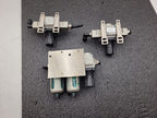 Lot of 3 SMC AR20-N02E-RZ, AR20-N02E-1Z Regulators 2x AFM20-N02-6CZ Air Filters