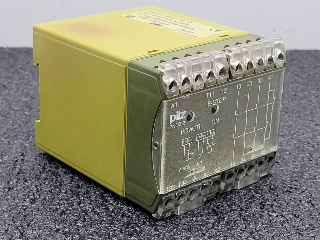 PILZ PNOZ/2 24VAC 3S 1O Safety Relay Module