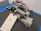 Numatics 7x Valve Solenoid 041SA400M0000F 4x Regulated Pneumatic Manifold N5
