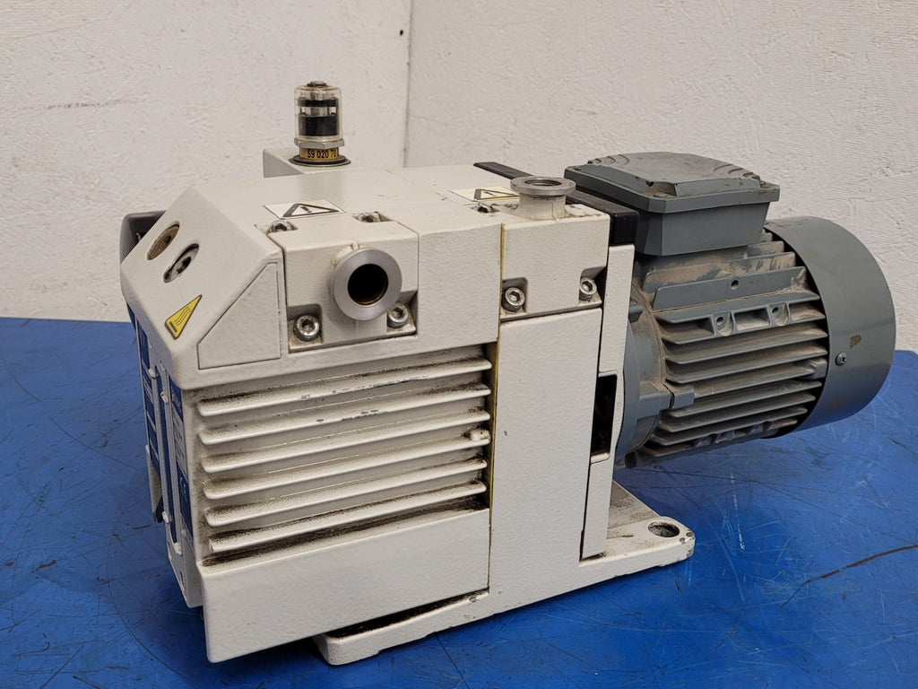 Leybold Trivac Rotary Vane Vacuum Pump D4B Load Tested Good 240/480VAC 1/3HP [B]