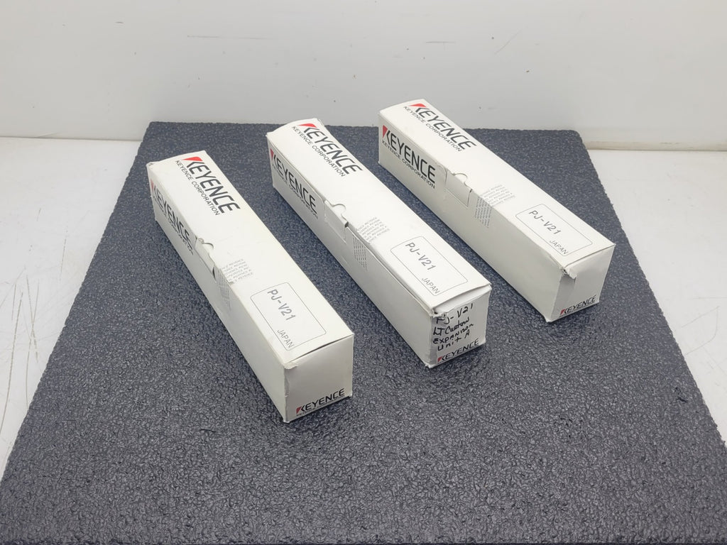 Lot of 3  Keyence Digital RGB Light Safety Curtain Sensor Extender EPJ-V21