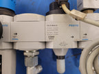 Festo LFR-D-MIDI Filter Regulator On/OFF Solenoid Pneumatic Air Manifold
