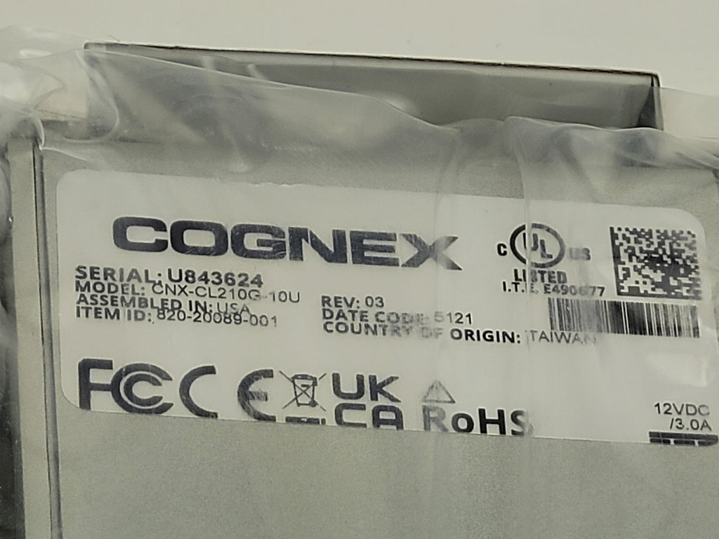 DMA-EI-200 By Cognex CNX-CL210G-10U Monitoring Tool Edge Fanless Industrial PC