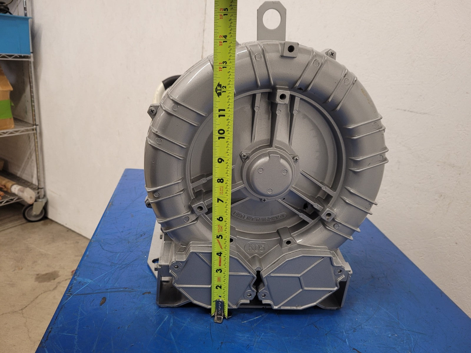 Herz HD240/FJET Industrial Centrifugal Blower 3PH 2.55kW K05SS Body 230-460VAC