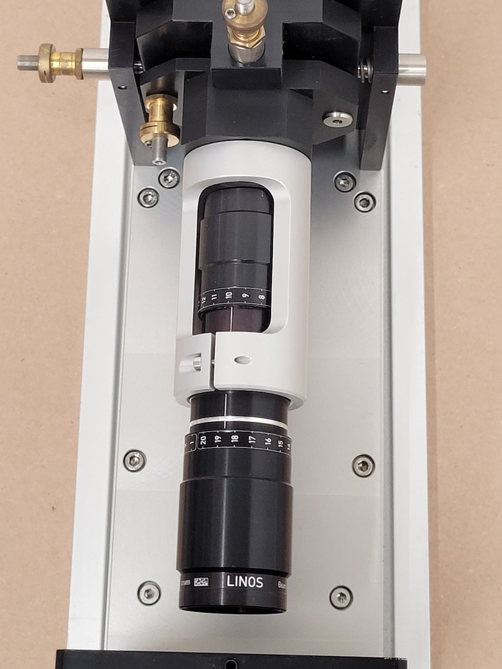 InnoLas Laser Lens Holder Splitter System 532nm 030133 Linos Beam Expander