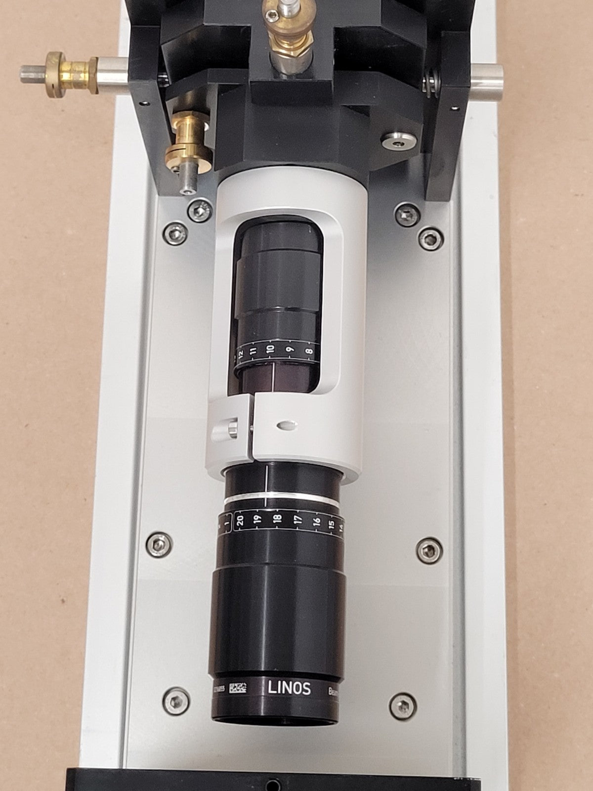 InnoLas Laser Lens Holder Splitter System 532nm 030133 Linos Beam Expander