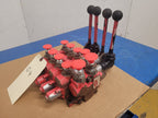 Hydraquip Husco 5005-A Hydraulic 4x Manual Valve Block Stack H-11540 D4