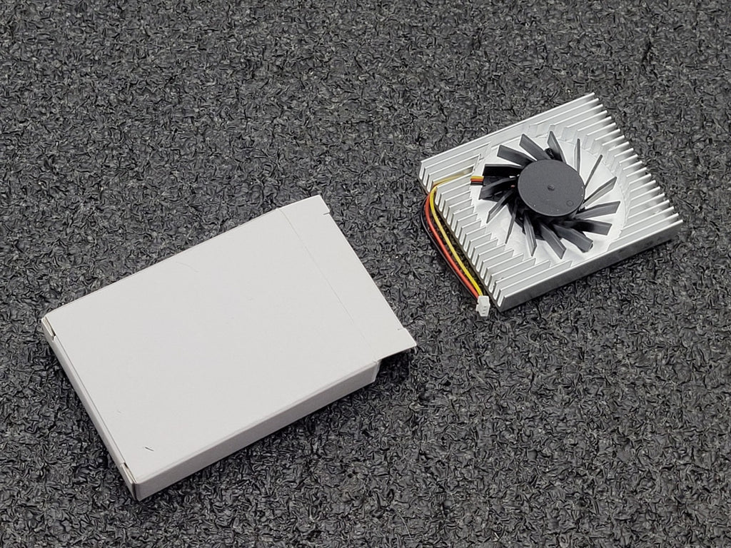 Lot of 65  Lescott Brushless 5VDC Computer Fan with Heatsink 3 Wire LD4010MB1