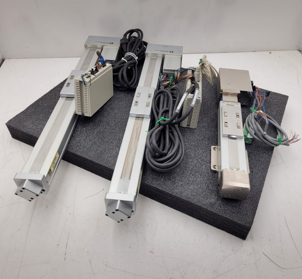 Lot of 3x IAI  RC Robo Cylinder Stepper Motor Driven Linear Actuator [D]