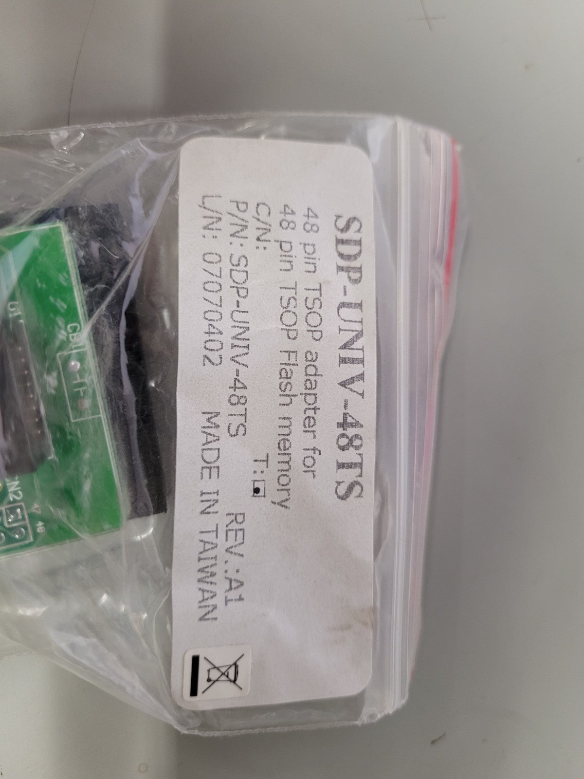 Dataman SDP-UNIV-48TS Universal Adapter for 48-pin TSOP 12mm x 20mm Chip Socket