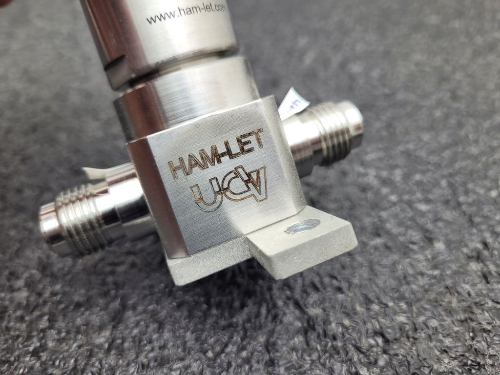 Ham-Let UCV HM20 4VKLC (M5) M4 Pneumatic Operated High Purity Diaphragm Valve
