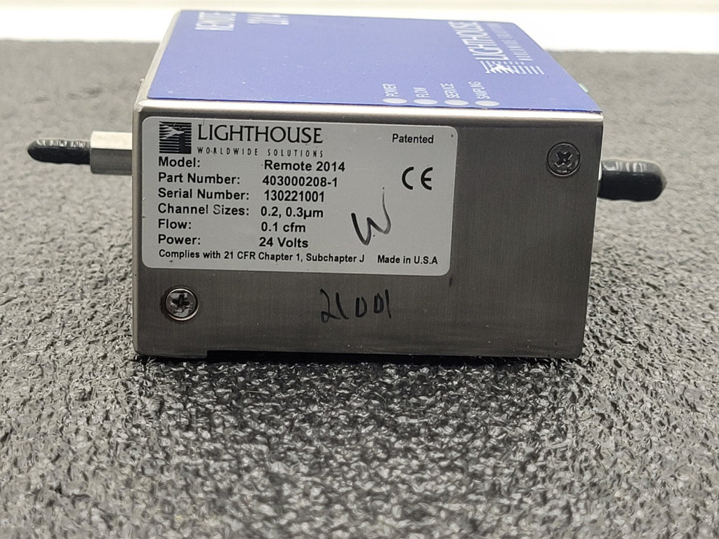 22x LIGHTHOUSE REMOTE  2014 3010 + Enet adapters RS-232 Laser Particle Counter