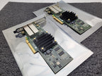 2x Chelsio Communications 110-1160-50 T520-CR Ethernet Adaper MSIP-REM-CC2-T520