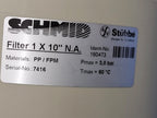 Schmid Stubbe ETLB25-125 Thermoplastic Vertical High Purity Chemical Sump Pump