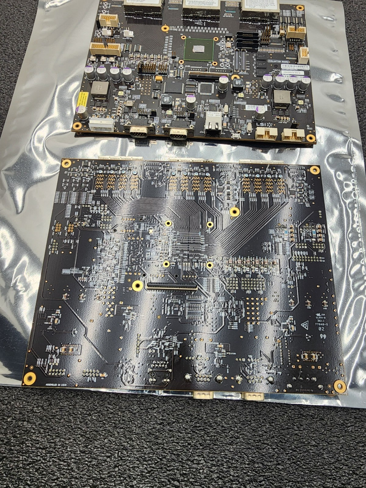 Lot of 2x LSI SAS3x48 Eval L3-25259-01A Evaluation Board SFF-8644 12Gb/s SAS