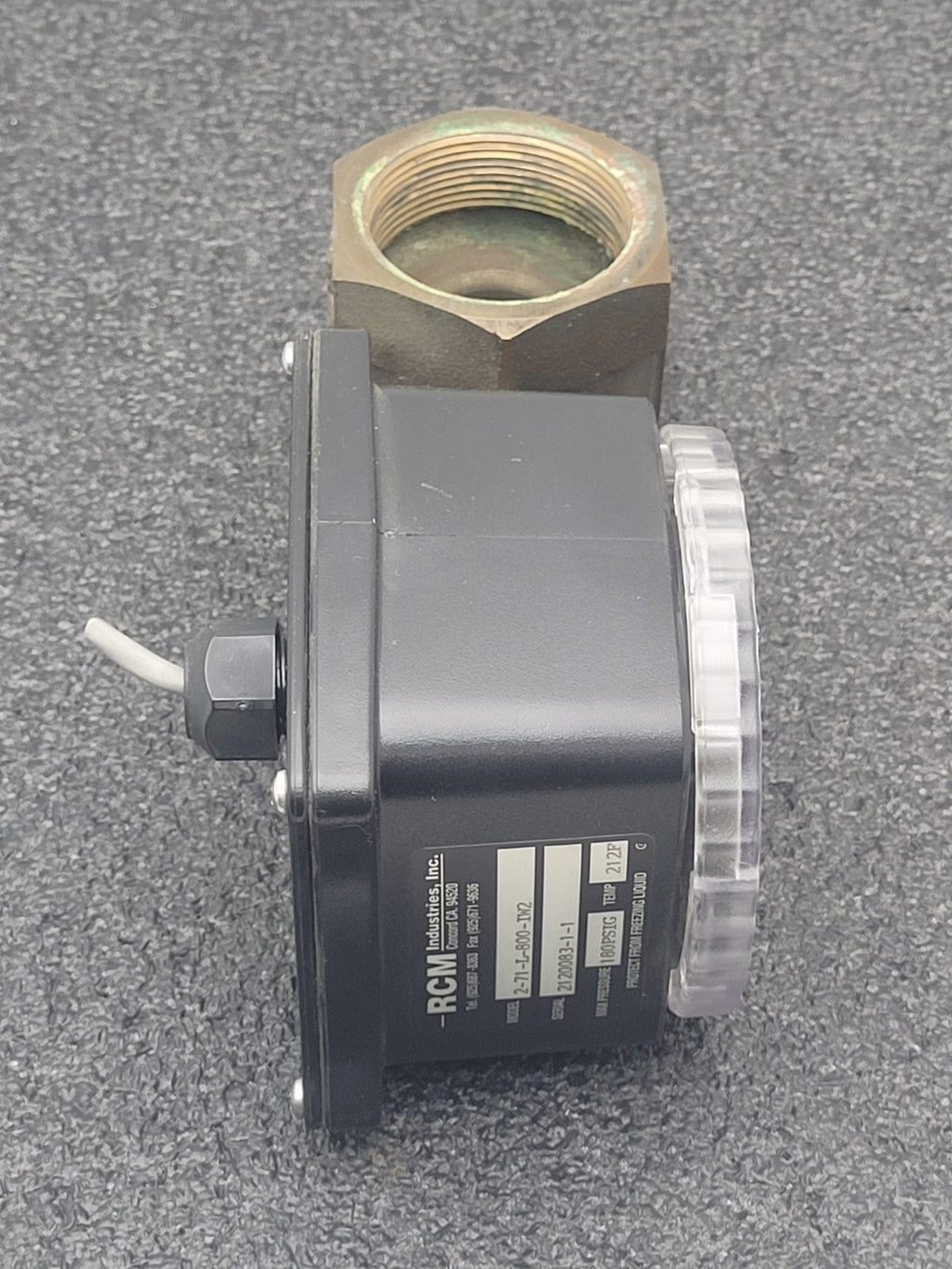 RCM INDUSTRIES 2-71-L-800-IW2 Flow Meter 180PSI 100-800SCFM 2" NPT In/Out