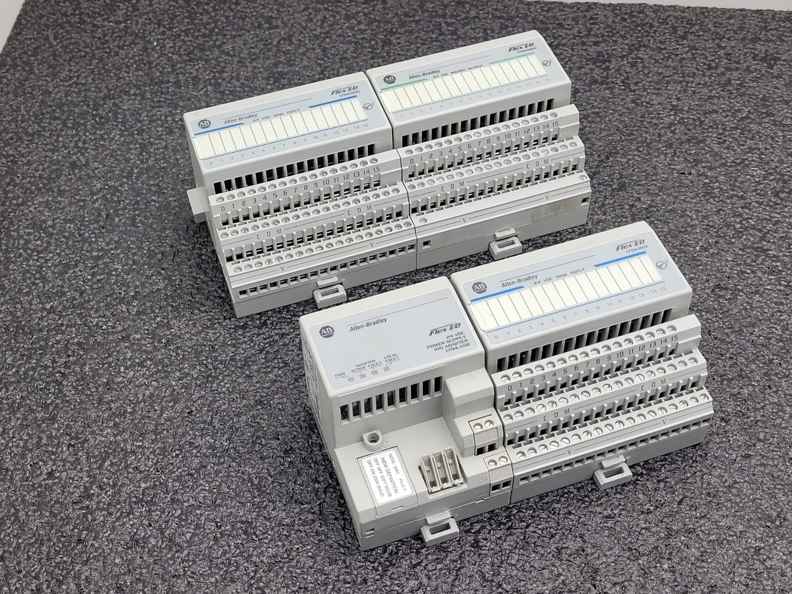 lot of 4 Allen Bradley Remote Adapter Power Supply Series E1794-ASB E1794-IB16