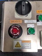 Lot of 2x Machine Control Electric Panel Main Disconnect On/Off and EMO Switch