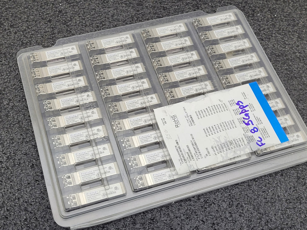 Lot of 38 Finisar FTLF8528P2BCV  850nm 8.5Gb SFP Transceiver Module