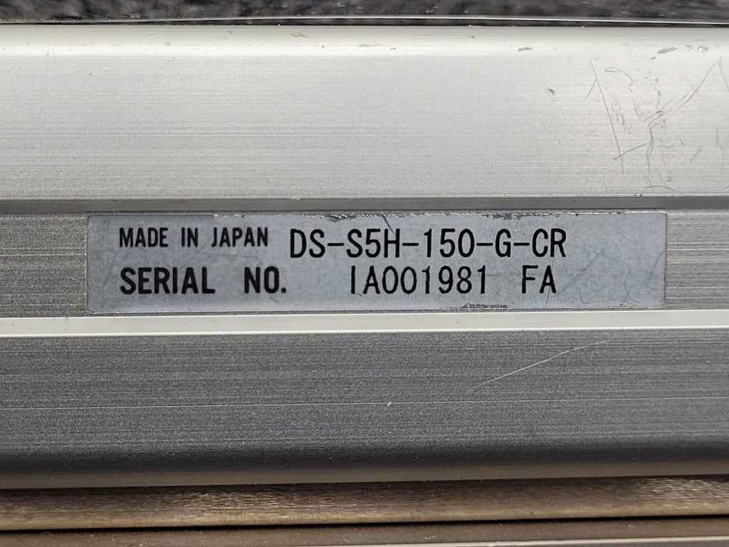 Lot of 3x IAI Linear Screw Driven Steper Motor Actuator DS-S5H-150-G-CR [A]