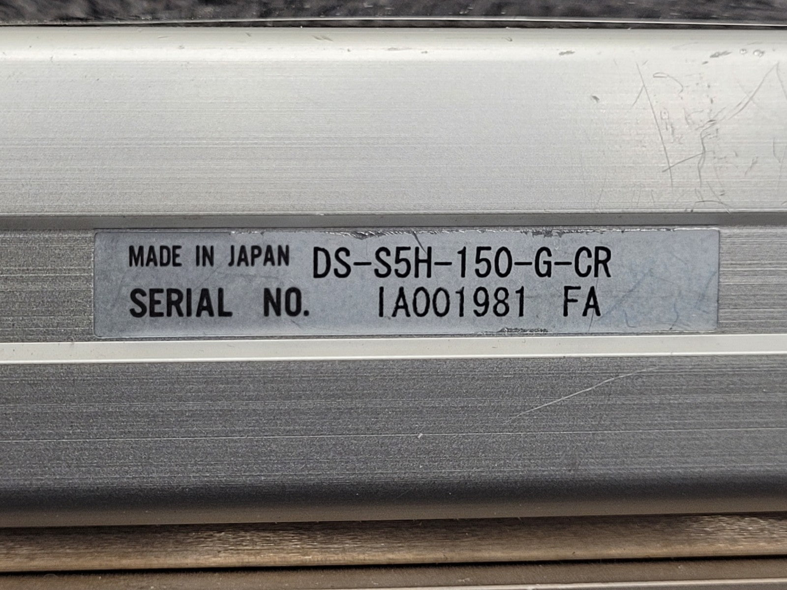 Lot of 3x IAI Linear Screw Driven Steper Motor Actuator DS-S5H-150-G-CR [A]