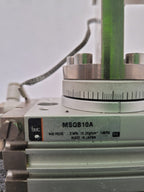 SMC MSQB10A Pneumatic Rotary Actuator Table w/ D-F9N sensors
