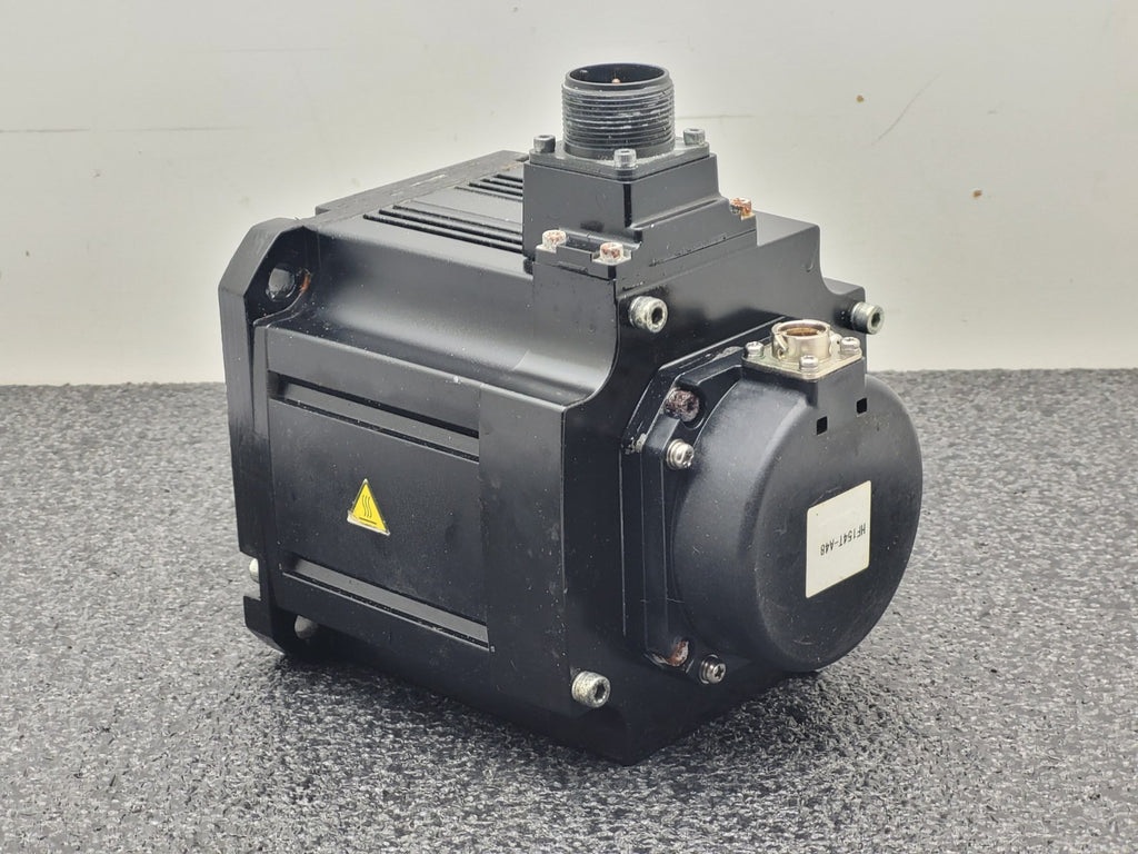 MITSUBISHI AC SERVO MOTOR HF154T 1.5kW 3000rpm 3PH 126V 8A