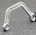 AST Assenmacher BY10 10mm and 3/8" Square Bypass Wrench Half Moon Double Box End
