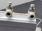 2x TPC NLCD20-20S-W8H Air Slide Pneumatic Linear Table Actuator 20mm Stroke