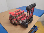 Hydraquip Husco 5005-A Hydraulic 4x Manual Valve Block Stack H-11540 D4