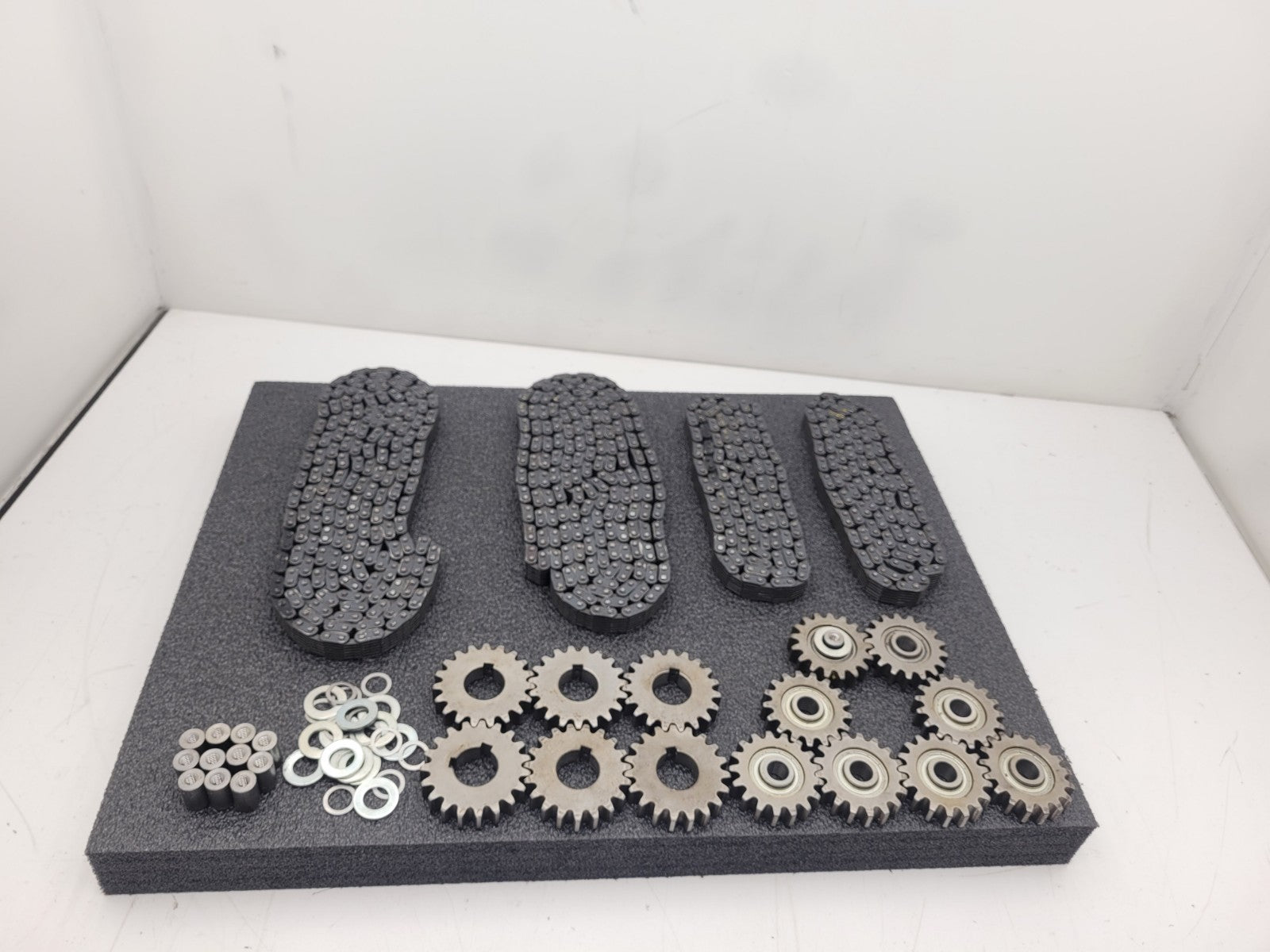 Lot of 3 Timing Roller chain sprocket set multiple 10T - 20T Numbered 74 BRH BRN