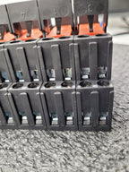 Lot of 13x SIEMENS RT424024 Relay LZX: RT 78625 Base 24VDC Type 42 Indicator DIN