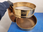 12" Lot of 5x Humbolt Hogentogler 230, 635, 325, 2x 500 Standard Test Sieve
