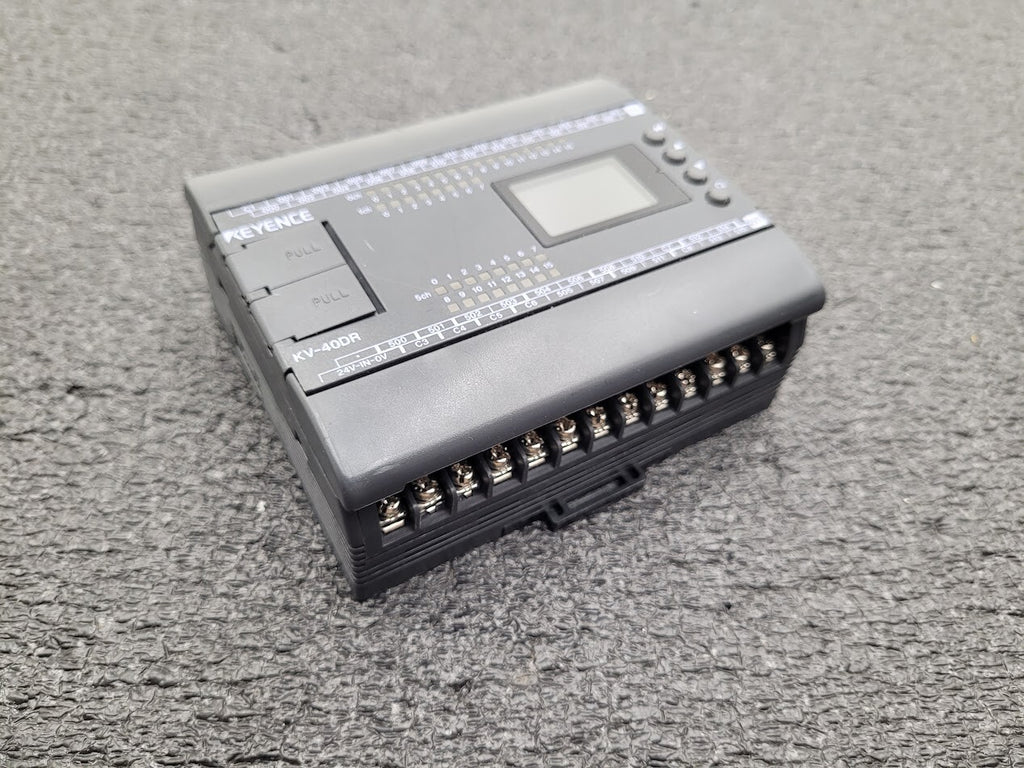 Keyence Base Unit Expansion Module Card Extension KV-40DR KV40DR 24 I/O 16 Relay