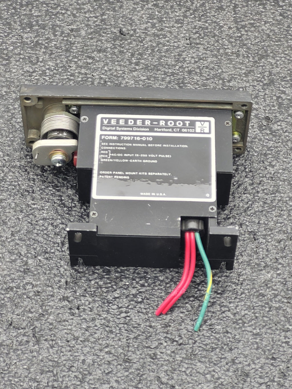 VEEDER ROOT Digital System Division 799716-010 LX Totalizer AC/DC Input 6-250V