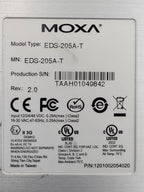 MOXA 5-port Industrial Ethernet Switch EDS-205A-T 12/24/48 VDC 18-30 VAC 0.29A