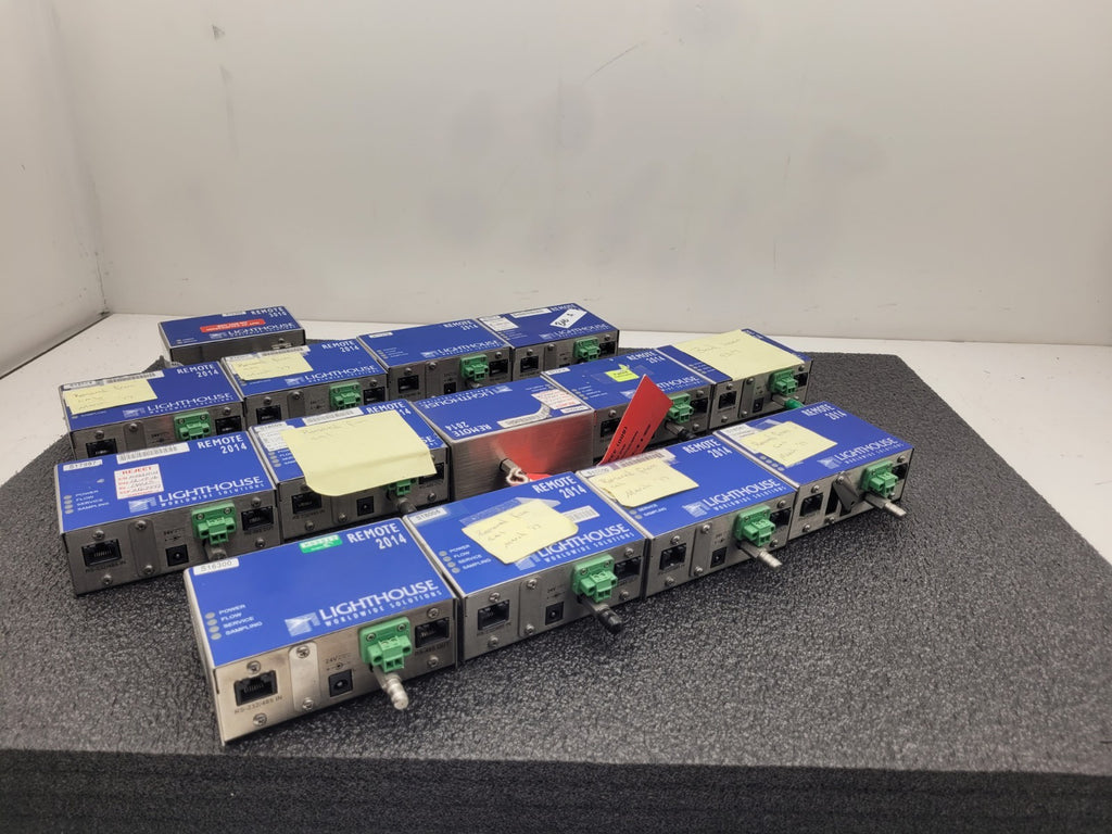 Lot of 14 LIGHTHOUSE REMOTE Laser Particle Counter 3010, 2014 Calibration Failed