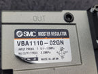 Lot of 5 SMC AFM30-03 Pneumatic Booster, 2x Regulator Solenoid Soft Start Valve