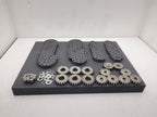 Lot of 3 Timing Roller chain sprocket set multiple 10T - 20T Numbered 74 BRH BRN