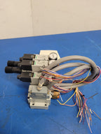 Numatics 3x Valve Solenoid 041SA400M0000F 2x Regulated Pneumatic Manifold E