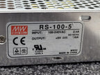 Lot of 11 Mean Well S-100F-5 RS-100-5 LRS-100-5 5VDC Output 16, 18, 20A Output