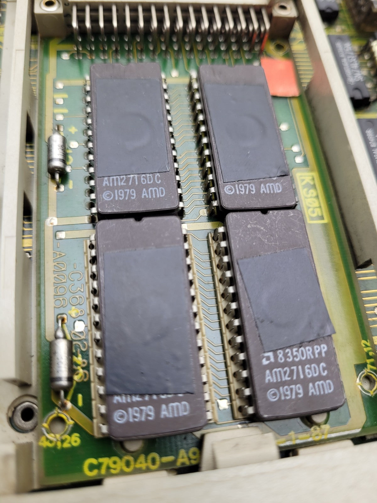 Siemens Simatic Circuit Board w/ Memory Card 6ES5921-1AA21 6ES5370-0AA41