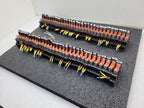 Lot of 62x Schrack DIN Rail Relay Block RT78725 24VDC RT424024 EM18 Indicator