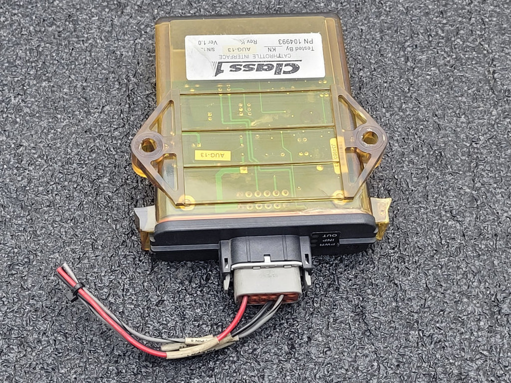 Class 1  ES-KEY Vernier Throttle Interface Caterpillar Electronic Engines 104997