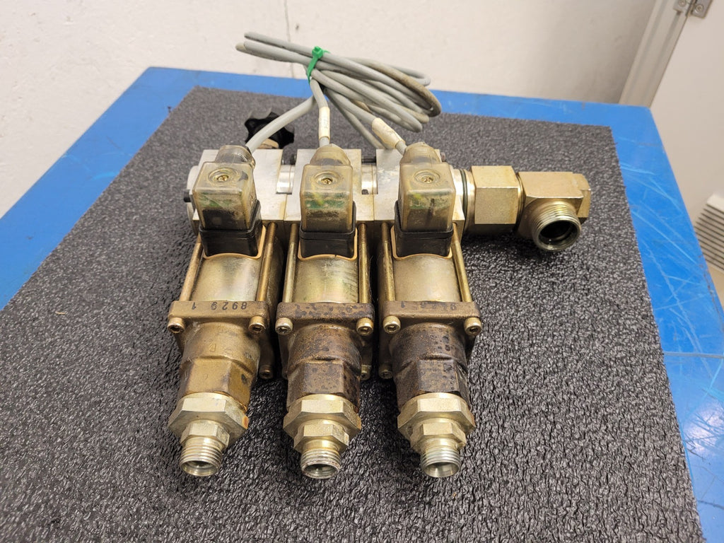 Coax VMK 40 NC Solenoid Actuated Hydraulic Stack Valve Assembly MK 10 NC 98 10C1