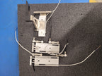 LOT OF 3x SMC CXSL10-60 MXS6-40 Linear Guided Slide Table Dual Rod D-F9N Sensors