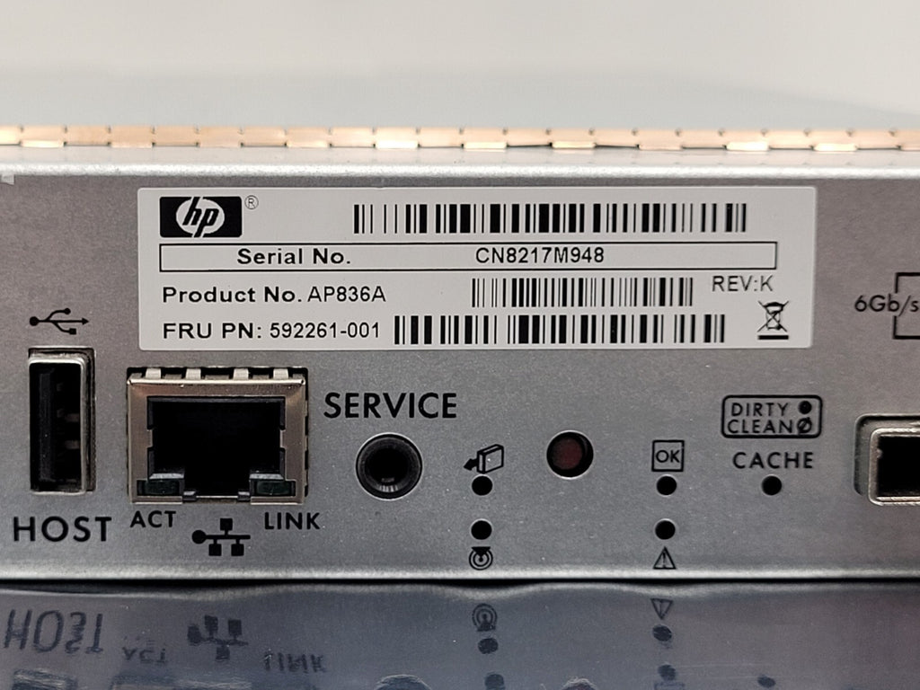 HP AP836A P2000 G3 FC Controller 8GB MSA Fibre Channel Control Module 592261-001