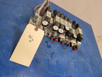 Numatics 9x Valve Solenoid 041SA400M0000F 7x Regulated Pneumatic Manifold N2
