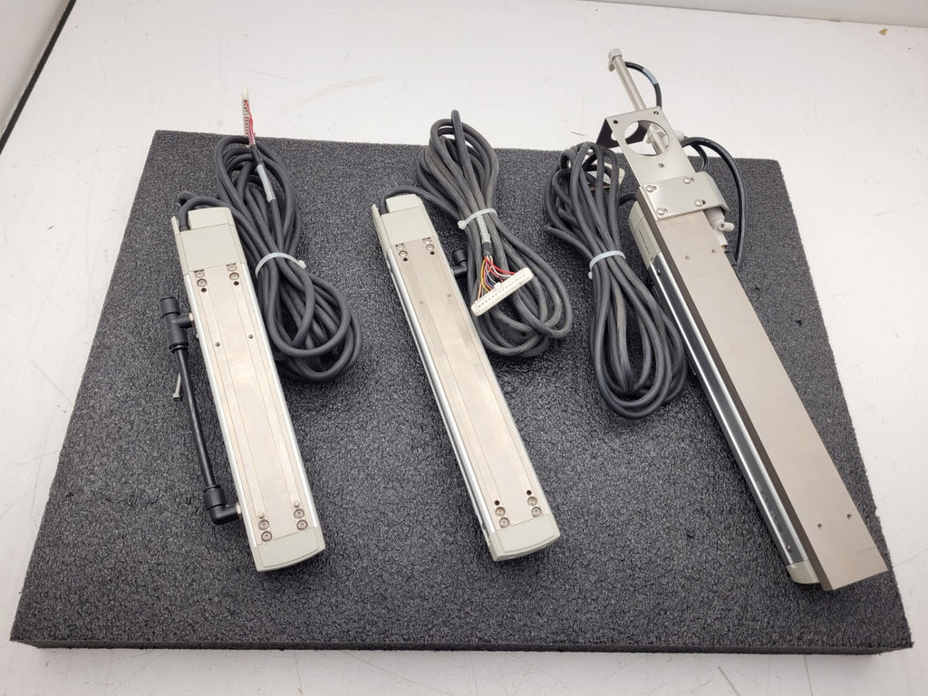 Lot of 3x IAI Linear Screw Driven Steper Motor Actuator DS-S5H-150-G-CR [A]